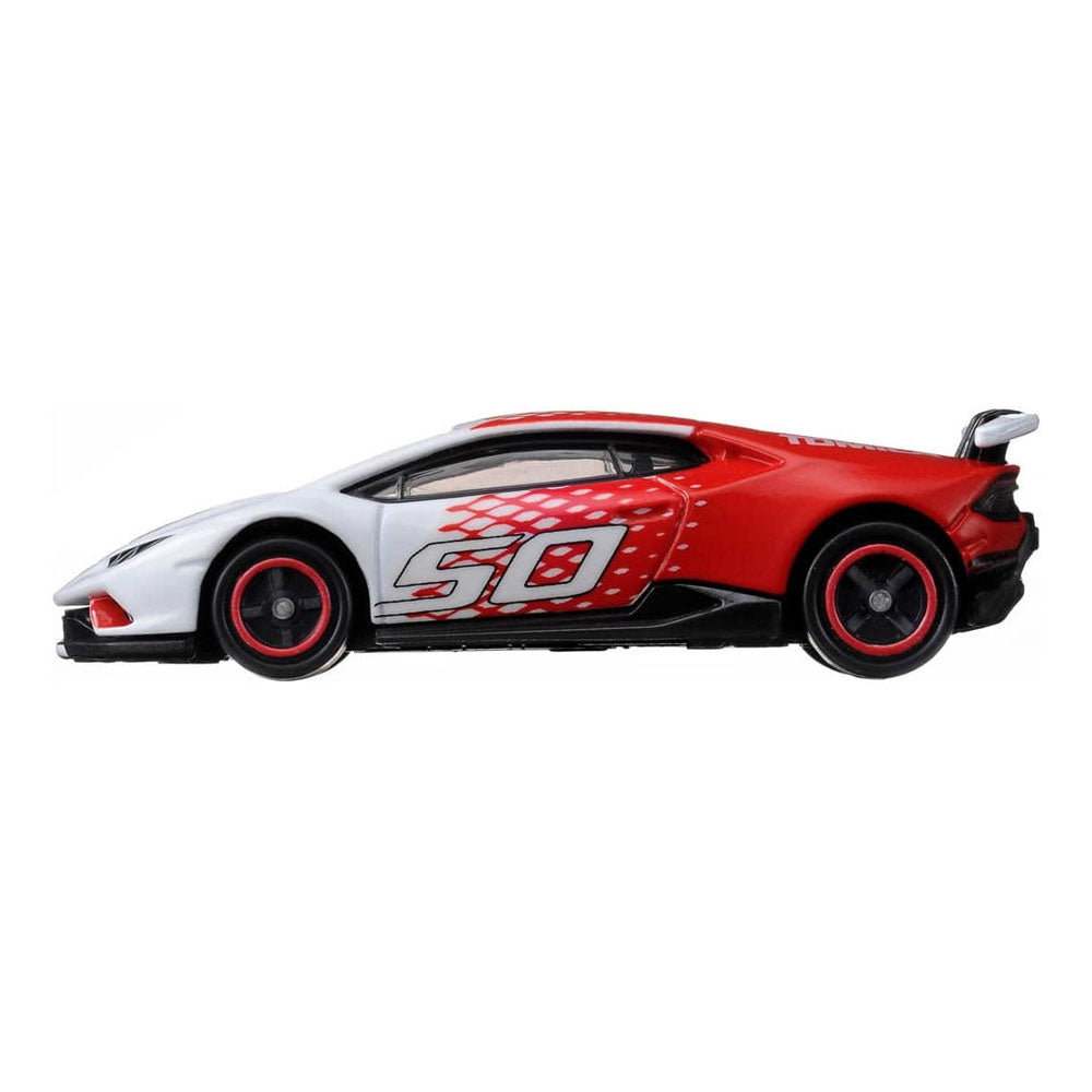 TOMICA 50TH ANNIVERSARY LAMBORGHINI HURACAN PERFORMANTE DESIGNED BY LAMBORGHINI TOMICA 50TH ANNIVERSARY LAMBORGHINI HURACAN PERFORMANTE DESIGNED BY LAMBORGHINI